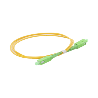 Imagen de Jumper de Fibra Óptica Monomodo SC/APC-SC/APC Simplex de 1 metro, 2mm