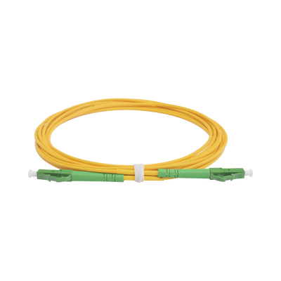 Imagen de Jumper de Fibra Óptica Monomodo LC/APC-LC/APC Simplex de 3 metro, 2mm