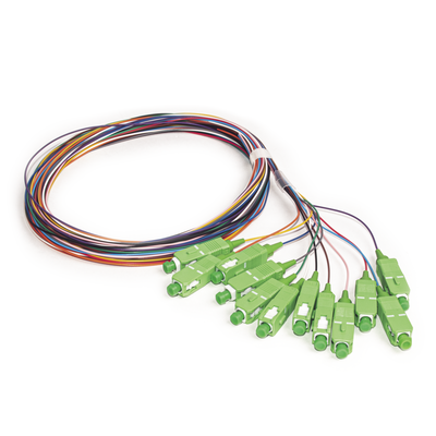 Imagen de Kit de 12 Pigtails SC/APC Monomodo 2 metros