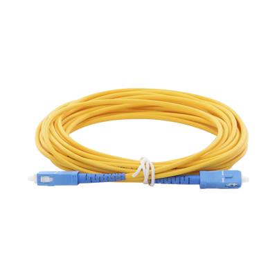 Imagen de Jumper de Fibra Óptica Monomodo SC/UPC-SC/UPC Simplex de 6 metro, 3mm