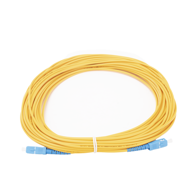 Imagen de Jumper de Fibra Óptica Monomodo SC/UPC-SC/UPC Simplex de 20 metros,  3mm
