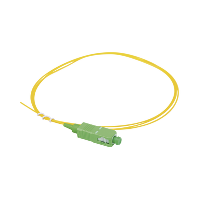 Imagen de Pigtail de Fibra Óptica Monomodo SC/APC, simplex de 1 metro