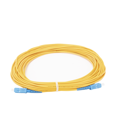 Imagen de Jumper de Fibra Óptica Monomodo SC/UPC-SC/UPC Simplex de 10 metros,  3mm