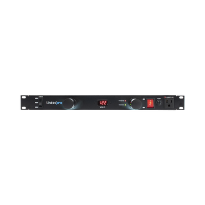 Imagen de PDU para Distribución de Energía, Montaje en Rack, 11 salidas, Instalación Horizontal, de 19in, 1U, 15 Amp, 120 Vca, Con Indicador Led Y Display