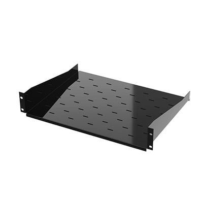 Imagen de Charola para Soportar Equipos en Rack de 19, Profundidad de 34 cm, Color Negro, 1U