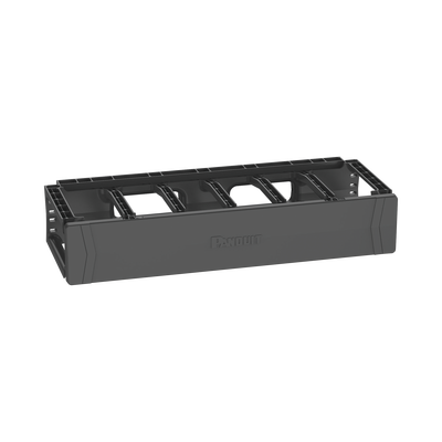 Imagen de Organizador de Cables Horizontal PatchRunner™, Sencillo (Solo Frontal), Para Rack de 19in, 2UR