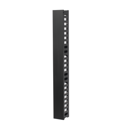 Imagen de Organizador de Cable Vertical de 24 Unidades Rack Sencillo, Compatible con Racks Serie EIRL y EIQR