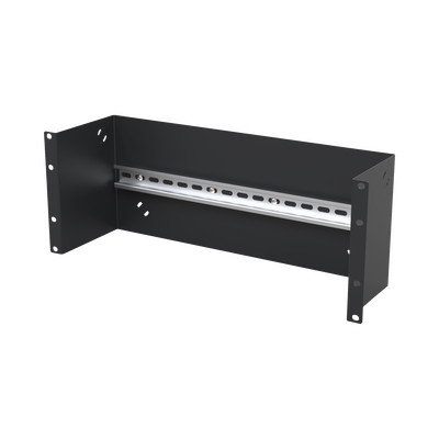 Imagen de Riel de 35 mm con Soporte para Rack de 19" 4UR