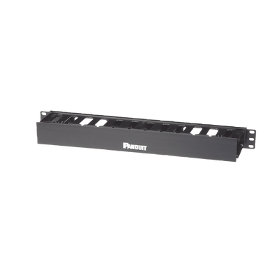 Imagen de Organizador de Cables Horizontal PatchLink, Sencillo (Solo Frontal), Para Rack de 19in, 1UR