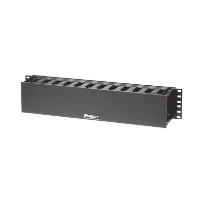 Imagen de Organizador de Cables Horizontal PatchLink, Sencillo (Solo Frontal), Para Rack de 19in, 2UR