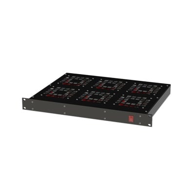 Imagen de Ventilador para Rack 19" con 6 Abanicos. Entrada: 110 Vca