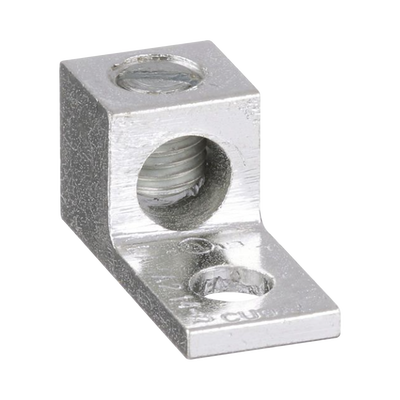 Imagen de Conector Mecánico de Aluminio, de Un Orificio 1/4" y Un Barril, para Cable de 14 a 2 AWG. 1 Pieza