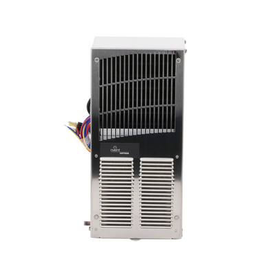 Imagen de Aire Acondicionado Compacto Para Exterior, Uso en Gabinetes de Telecomunicaciones de Grado Industrial, Frío T15, 800 BTU, 115 Vca, de Acero Inoxidable 304, Color Gris