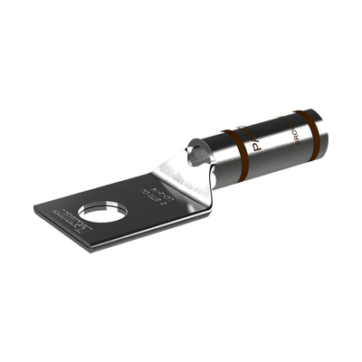 Imagen de Zapata de compresión LCA2-14-Q, para cal. 2 Awg, Barreno para tornillo prisionero de 1/4, 25 Pz
