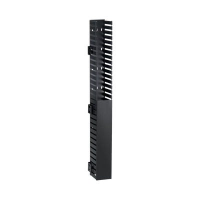 Imagen de Organizador Vertical IN-Cabinet, Sencillo (Solo Frontal), Para Uso Con Gabinetes Panduit, Montaje Lateral en Riel de Rack, 40 UR, 1.95 in de Ancho, Color Negro