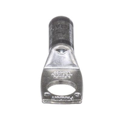 Imagen de Zapata de compresión LCA4-38-L, para cal. 4 Awg, Barreno para tornillo prisionero de 3/8, 50 Pz