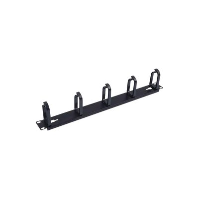 Imagen de Organizador de Cables con 5 anillos, 1U, 19" Color negro