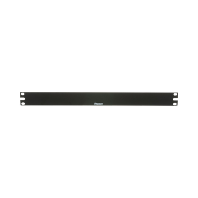 Imagen de Tapa Ciega Para Rack Estándar de 19in, Plano, de Acero, 1UR, Color Negro