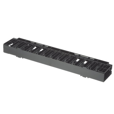 Imagen de Organizador de Cables Horizontal NetManager, Sencillo (Solo Frontal), Para Rack de 19in, 1UR
