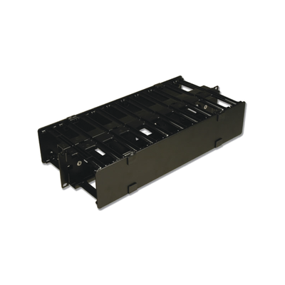 Imagen de Organizador de Cable Horizontal RouteIT, Doble, Para Rack de 19in, 4in de profundidad, 2UR