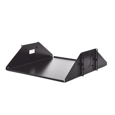 Imagen de Charola Doble Para Soportar Equipo en Racks de 432 mm de Profundidad, de 19in, 3UR, Color Negro