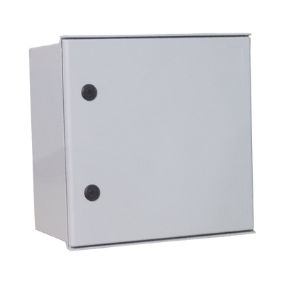 Imagen de Gabinete de Poliéster IP65 Uso en Intemperie (400 x 400 x 200 mm) con Placa Trasera Interior de Plástico (Incluye Chapa y Llave).