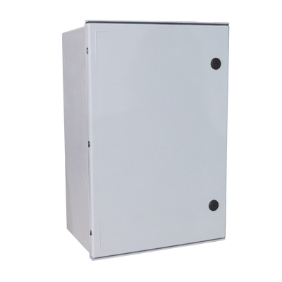 Imagen de Gabinete de Poliéster IP65 Uso en Intemperie (600 x 800 x 300 mm) con Placa Trasera Interior de Plástico (Incluye Chapa y Llave).