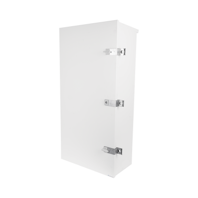 Imagen de Gabinete para instalación de 3 Baterías PL110D12, Fabricado en Lámina Galvanizada, Accesorios para piso o poste (No incluidos)