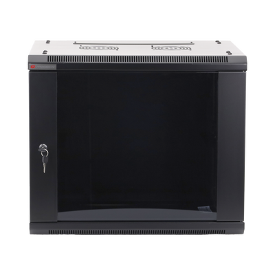 Imagen de Gabinete PRECISION, Con Puerta de Cristal Templado, de 19in, 9UR, 450mm de Profundidad, Color Negro