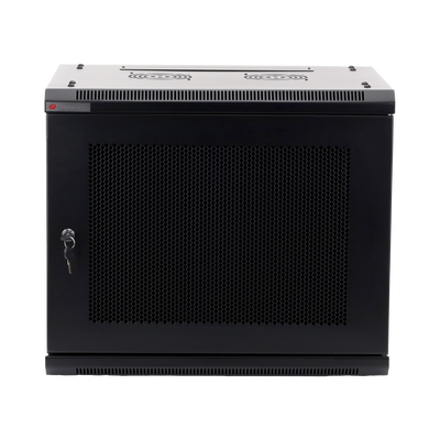 Imagen de Gabinete PRECISION, Con Puerta Perforada, de 19in, 9UR, 450mm de Profundidad, Color Negro