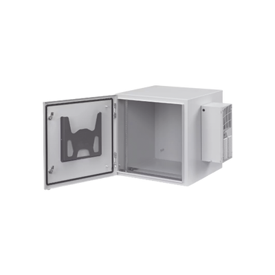 Imagen de Gabinete Industrial ProTek de Puerta Sólida, Protección NEMA Tipo 4/12; IP66, Fabricado en Acero, 19 UR, Color Gris Claro