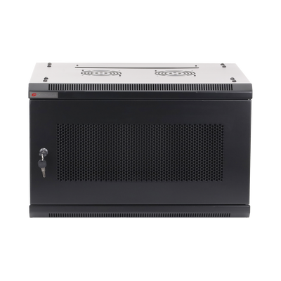 Imagen de Gabinetes PRECISION, Con Puerta Perforada, de 19in, 6UR, 450mm de Profundidad, Color Negro