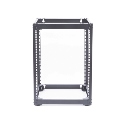 Imagen de Rack Abierto de 4 Postes Instalación Pared o Piso de 14 Unidades, Ideal para Equipo de Audio!