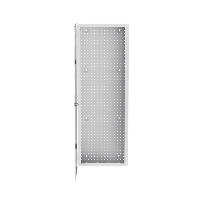 Imagen de Gabinete Multipropósito de Montaje en Pared, de 42 in de Altura, Con Puerta Reversible, Fabricado en Acero, Color Blanco