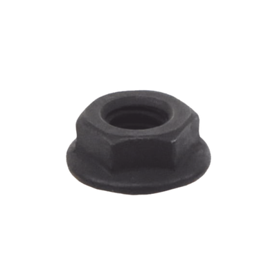 Imagen de TUERCA HEX DENTADA  1/4 BLACK OXIDE