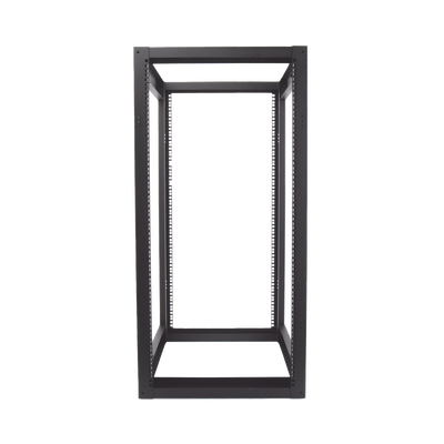 Imagen de Rack Estándar 19" de 4 Postes, Acero, 24 Unidades, Profundidad Ajustable.
