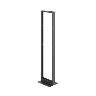 Imagen de Rack de Dos Postes Estándar de 19 in, Rieles Numerados y Roscados Fabricado en Aluminio, 45 Unidades de Rack, Color Negro