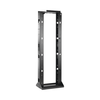 Imagen de Rack de 2 Postes Sísmico, Estándar de 19 in, Rieles Numerados y Roscados Fabricado en Acero, 45 Unidades de Rack, Color Negro