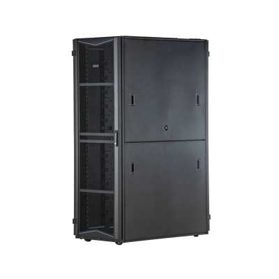 Imagen de Gabinete FlexFusion para Centros de Datos, 45 UR, 800 mm de Ancho, 1200 mm de Profundidad, Fabricado en Acero, Color Negro