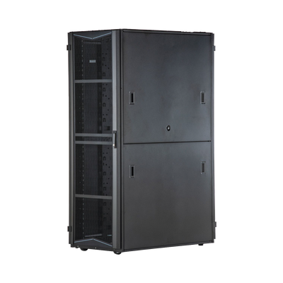 Imagen de Gabinete FlexFusion para Centros de Datos, 45 UR, 600 mm de Ancho, 1070 mm de Profundidad, Fabricado en Acero, Color Negro