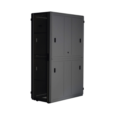 Imagen de Gabinete FlexFusion™ XGL (Light) para Centros de Datos, 42 UR, 800 mm de Ancho, 1070 mm de Profundidad, Fabricado en Acero, Color Negro