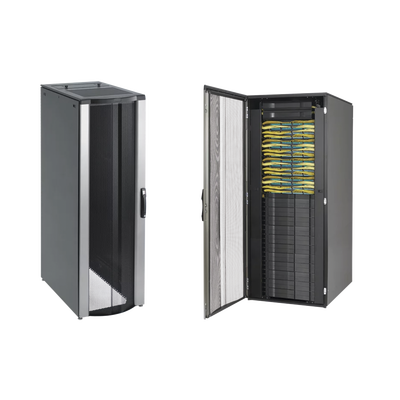 Imagen de Gabinete de Telecomunicaciones ProLine ConnecTek, 800 mm de Ancho, 1100 mm de Profundidad, 42 UR, Color Negro