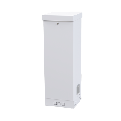 Imagen de Gabinete para Piso, Capacidad, 31 Unidades de Rack, Doble puerta y Postes frontales e intermedios ajustables, Color Blanco, Se envía el Gabinete Armado.