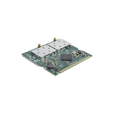 Imagen de Tarjeta MiniPCI 802.11a/b/g/n Doble Banda, Hasta 400mW para Equipos Mikrotik