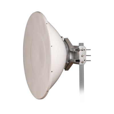 Imagen de Antena Direccional de Alto Rendimiento / 35.5 dBi / 4 ft / 5.9-7 GHz / Conectores RP-SMA / Alto Aislamiento al Ruido / Fácil Montaje y herraje de acero inoxidable /  Radomo Incluido