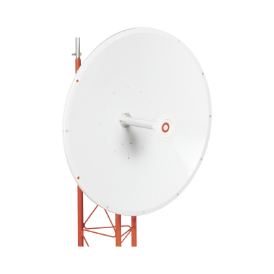 Imagen de Antena direccional de 3ft, 4.9 a 6.5 GHz, Ganancia 34 dBi, Conectores N-hembra, Polarización doble, incluye montaje para torre o mástil