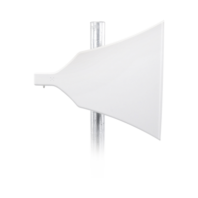 Imagen de Antena Tipo Horn de 90° , 16 dBi, Ideal para ambientes de alto ruido, 4.9-6.5 GHz, , Conector SMA-Hembra, con montaje incluido