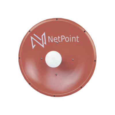 Imagen de Antena altamente Direccional / 4 ft / 4.9-6.4 GHz / Diseñada para ambientes salinos / Ganancia 37 dBi / SLANT de 45 ° y 90 ° / Incluye radomo, jumper y montaje de acero inoxidable.