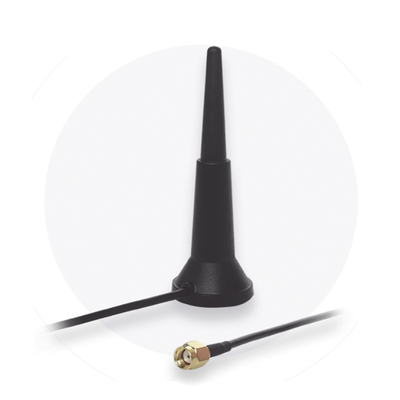 Imagen de Antena WiFi Doble Banda SMA, 3 dBi, Magnetica, cable 1.5M