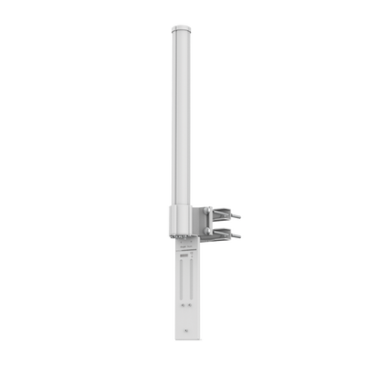 Imagen de Antena Omnidireccional de 360° AirMetro con 13 dBi en Banda 5Ghz (5150-5850 Mhz) Slant 90° Compatibilidad Multi-Marca para enlaces Multipunto, Conectores SMA Hembra Inverso.
